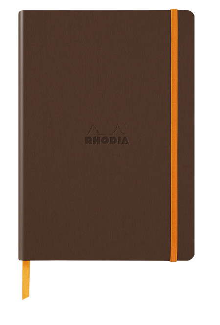 Rhodia Softcover Notebook - A5 - Bronze - Dotted